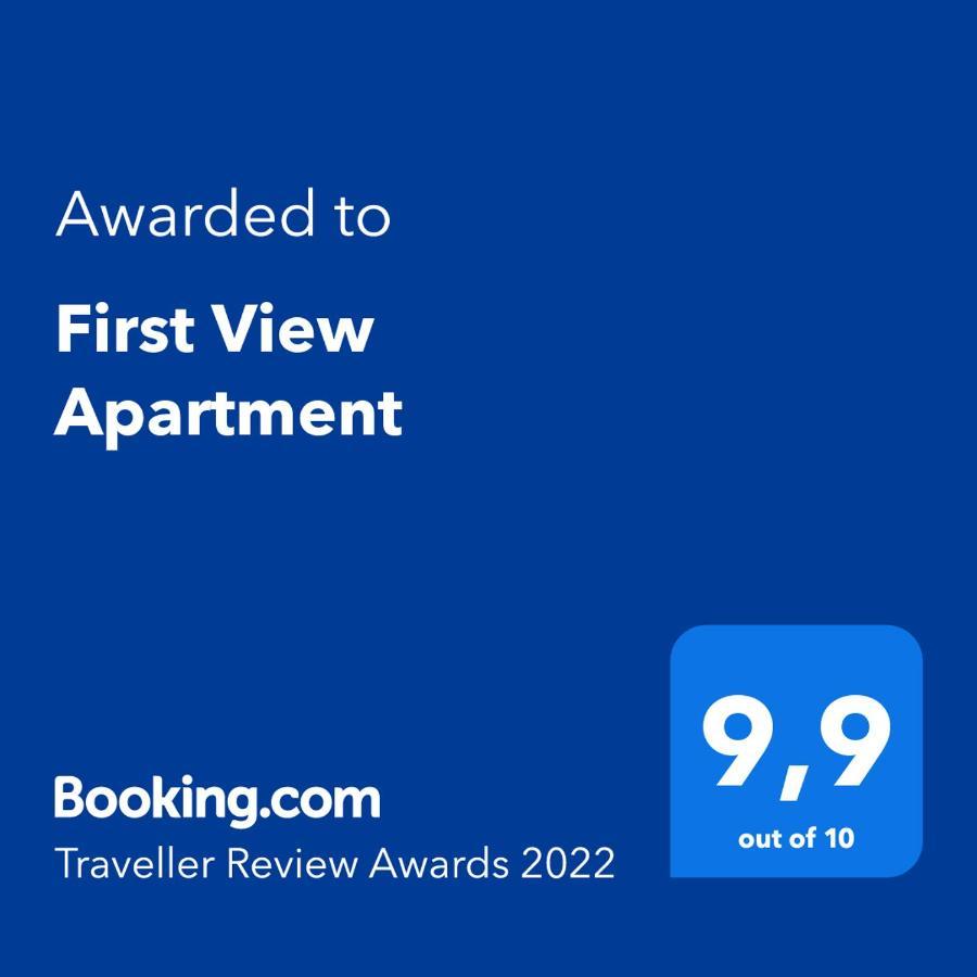 First View Apartment Katerini Bagian luar foto