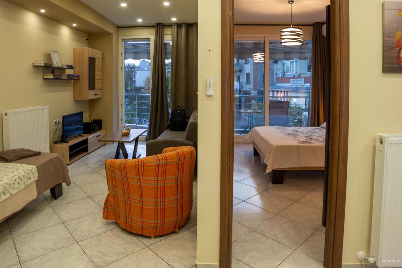First View Apartment Katerini Bagian luar foto